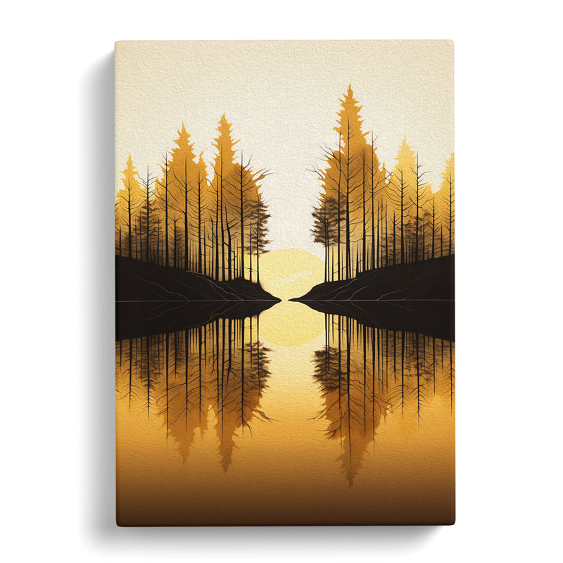 Forest Minimalism - Wrapped Canvas, 60cm H x 40cm W x 3cm D