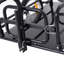 Remorque de cargaison de vélo Aosom, remorque de vélo, chariot de chariot de vélo robuste, rangement compact pliable, avec attelage universel, roues de 16 po, capacité de 88 lb, noir