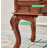  Classic Carved Solid Wood Desk: Ample Drawer Space