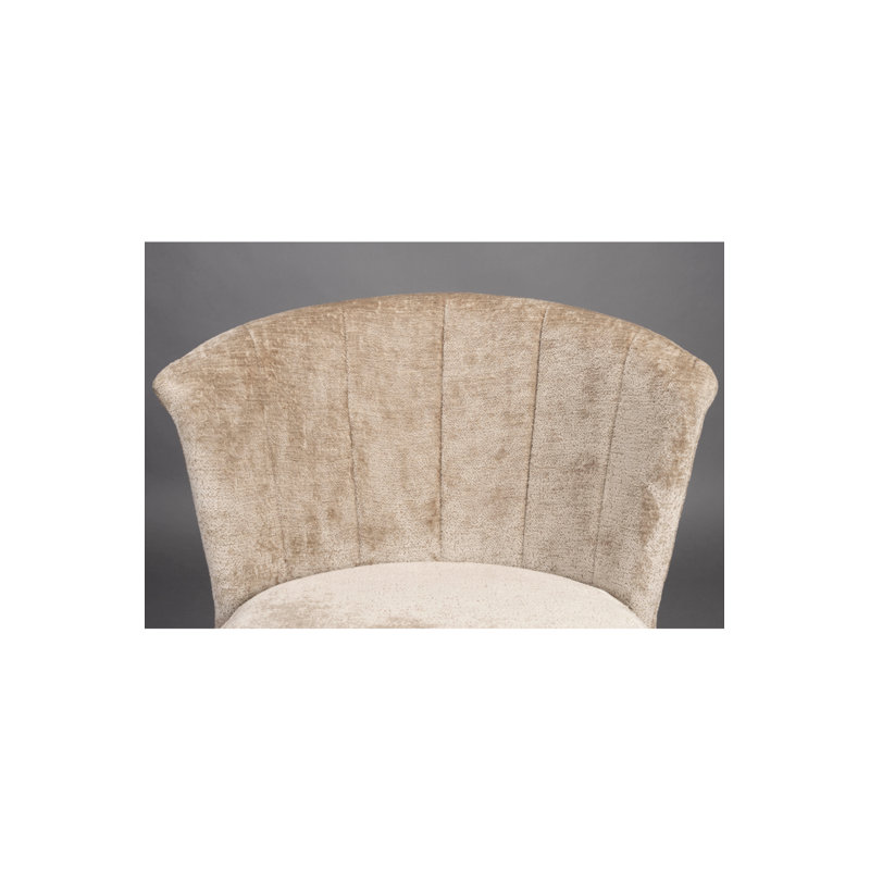 Georgia Upholstered Dining Chair, Beige