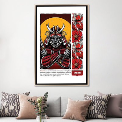 Japon I - reproduction d'art murale - toile encadrée