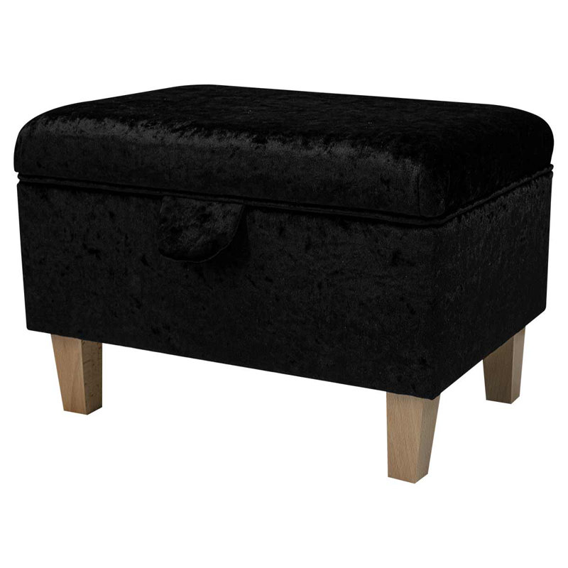 Polyester Upholstered Storage Bench