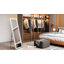 Miroir de plancher rectangulaire en métal Hameed-1299266082