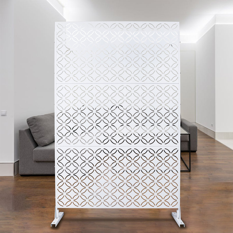 Écran d'intimité pour l'extérieur et l'intérieur, White