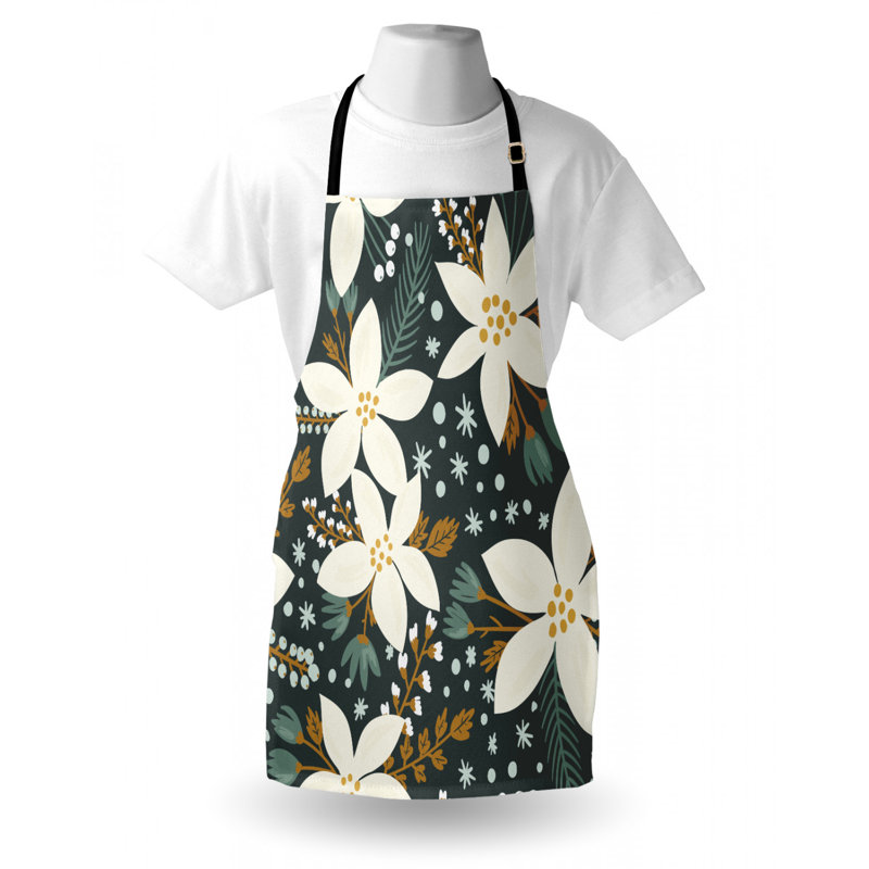 Floral Bib Apron