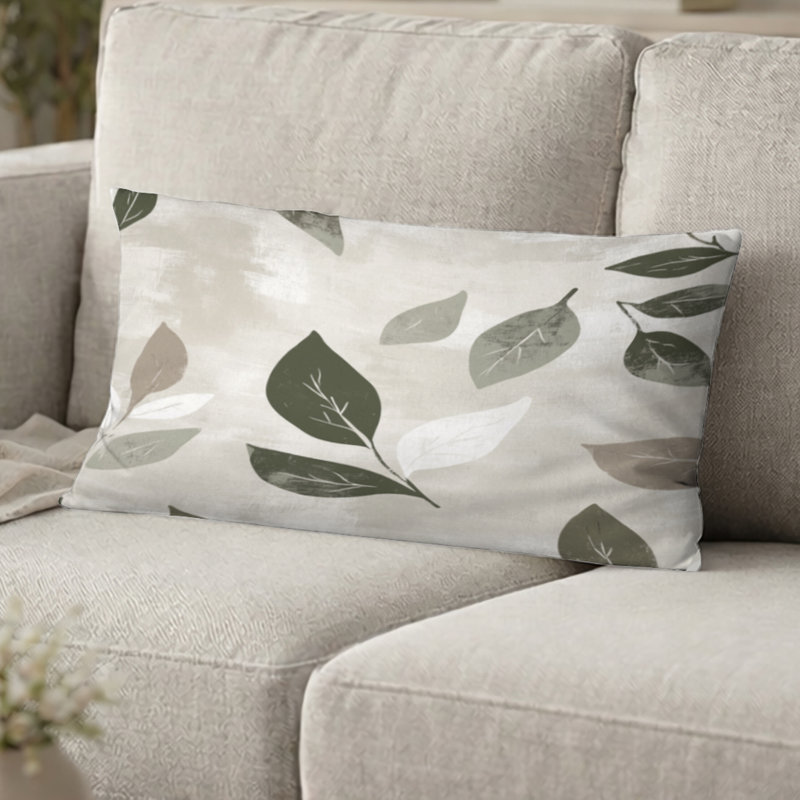 Coussin Floral, H 12 po x l 20 po