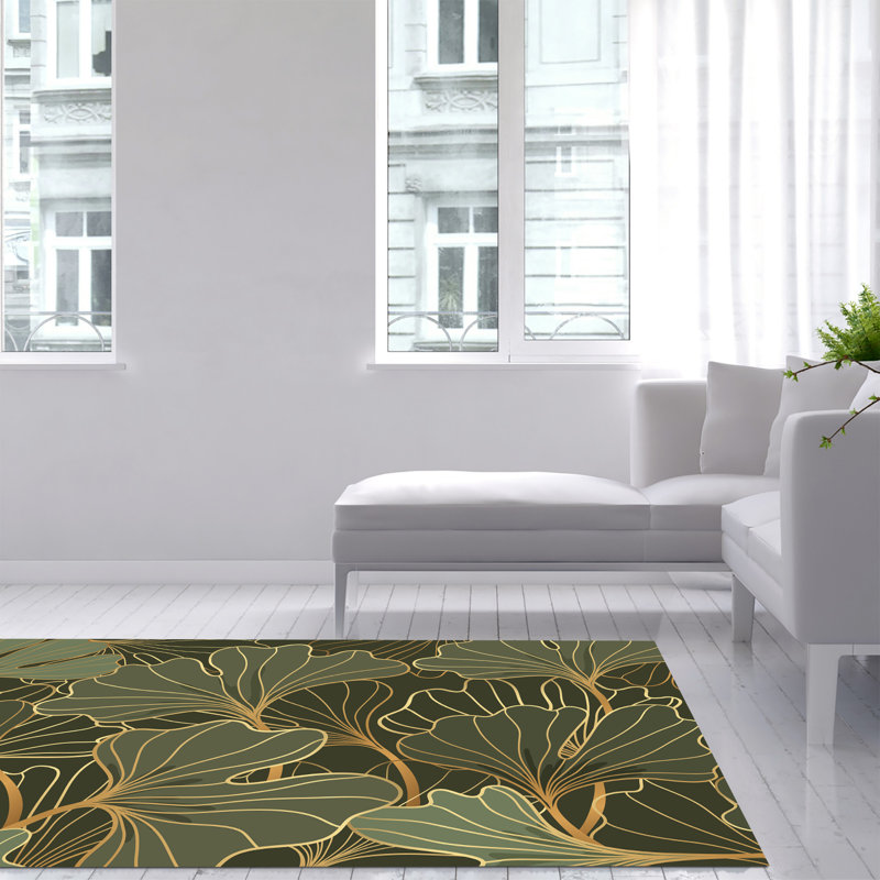 Georgy Floral Area Rug, Rectangle 140 x 200cm