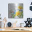 «Fleurs 2» par Fiona Stokes-Gilbert, art mural en métal, 24 po x 24 po-865171491