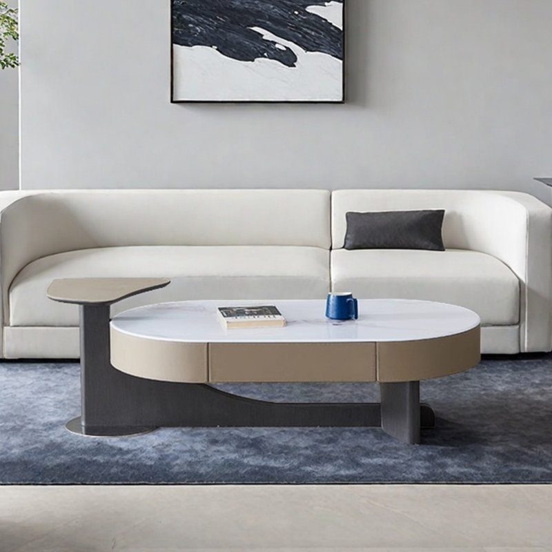 Table basse luxueuse simple de style italien