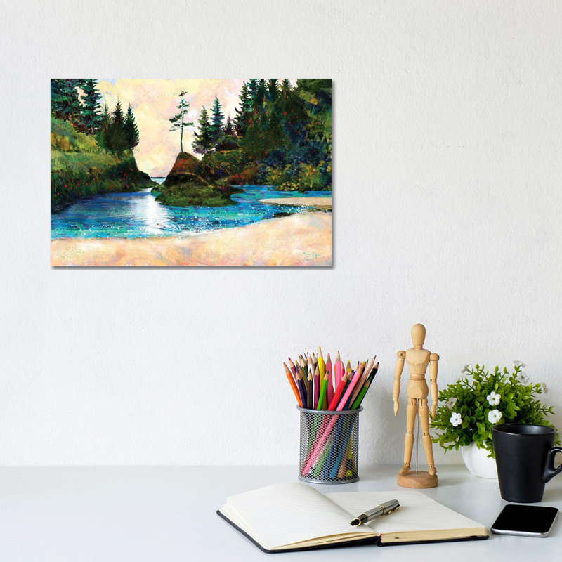 Dead Man's Cove - Wrapped Canvas Painting, 20.32 cm H x 30.48 cm W