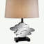 Lampe de table en bois massif Hamisi