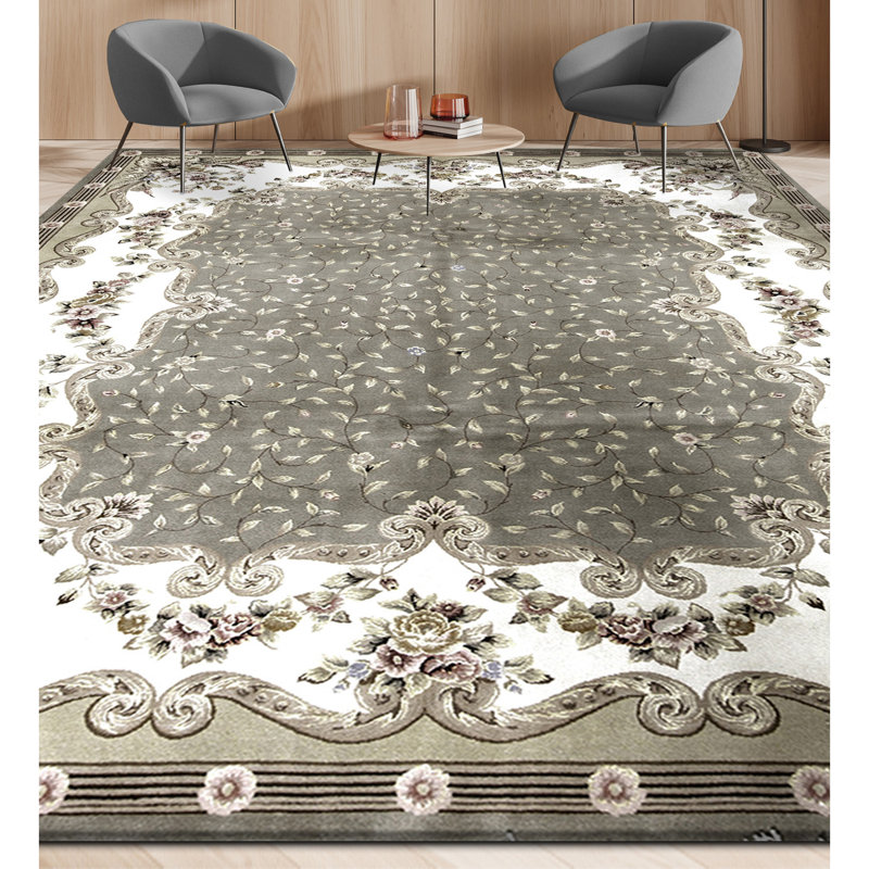 Tapis rectangulaire noué à la main