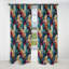 Rideau à motif floral motif cachemire Zen Tranquility IV - 1 panneau-107551808