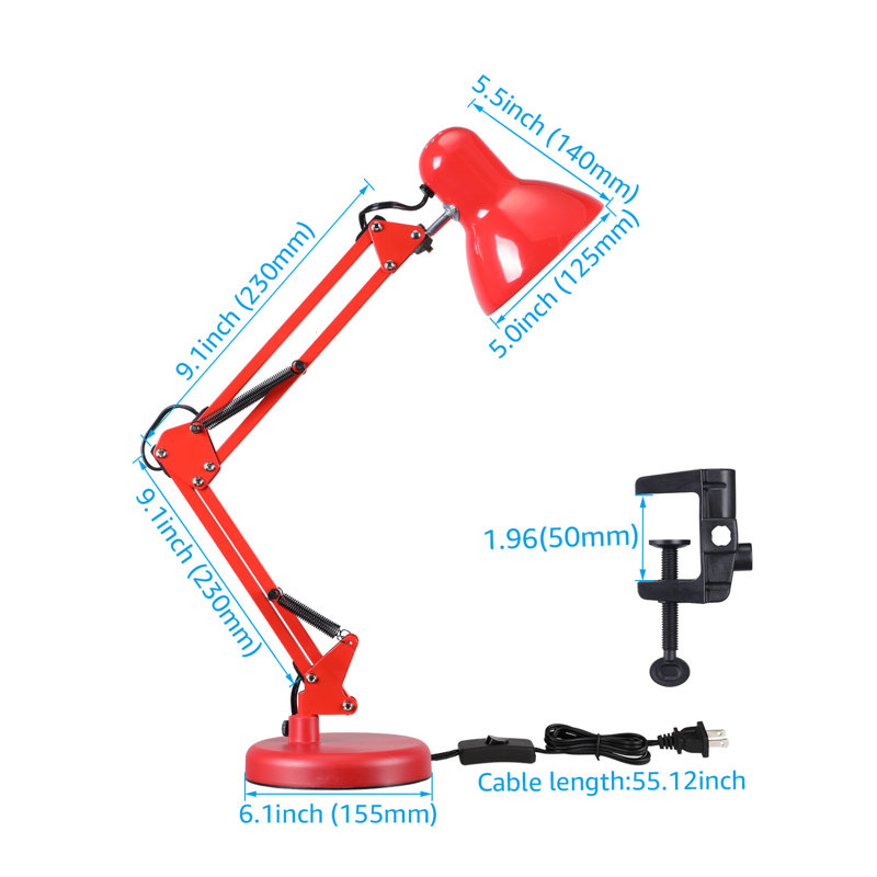 Adjustable Metal Desk Lamp
