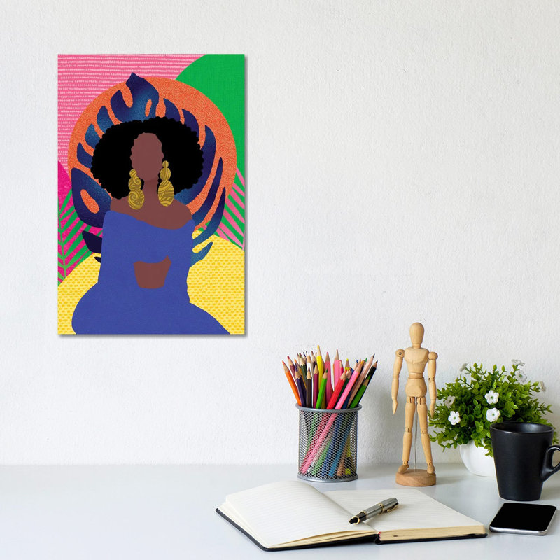 Sittin’ Pretty by Sagmoon Paper Co. - Wrapped Canvas Gallery-Wrapped Canvas Giclée, 20.32 cm H x 30.48 cm W