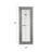 Kachina Mirrored & Faux Gems Accent Mirror