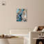 «Lapis River», toile sarcelle, art abstrait par Art Remedy-115087646-118091067-118091059