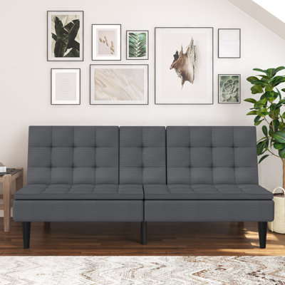 Single 191cm Upholstered Futon Chair