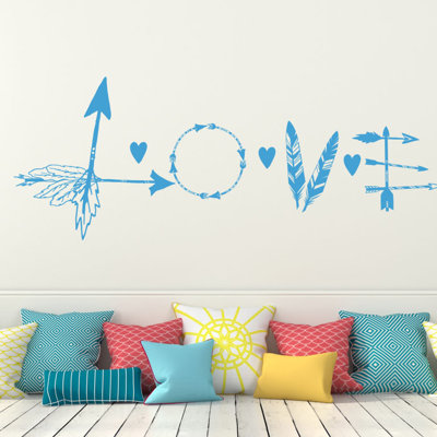Text & Numbers Non-Wall Damaging Wall Decal