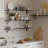 Long Wall Mounted Shelves Set Of 2 - Extra Large Floating Shelves With Sturdy Metal Brackets For Living Room, Bathroom, Bedroom, Kitchen - Heavy Duty Wall Storage Ledges-487770370