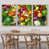 White Floater Framed