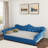 Upholstered Daybed With Led And Nail Head Decoration-1154566893