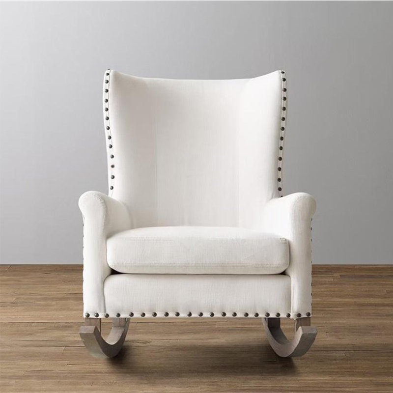 Chaise berçante simple, décontractée et confortable