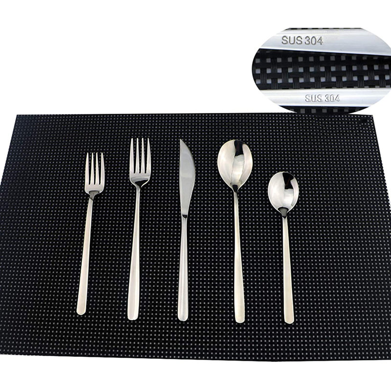 Mercer41 Cheryel Stainless Steel Flatware Set - Service for 4, Silver