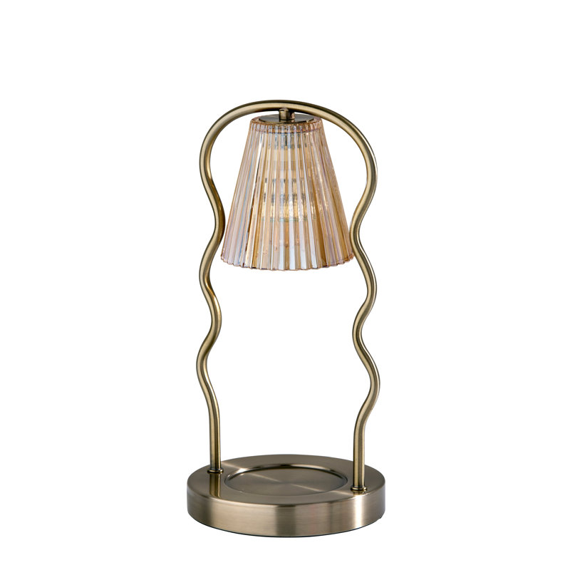 Lampe chauffe-bougie Chiara avec minuterie - Chauffe-cire à intensité variable, 3 modes d'éclairage et arrêt automatique