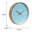 Horloge murale en métal-361577297