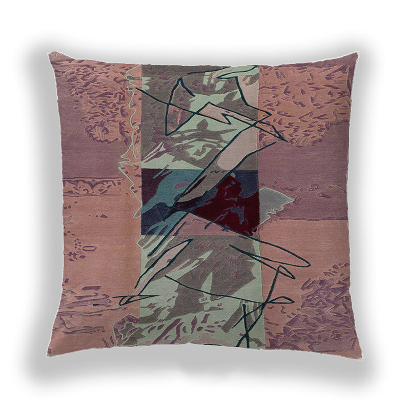 Coussin Abstract 1905, Microsuède