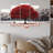 Red And Grey Tree Solitude I - Landscape Trees Canvas Print - 5 Panels