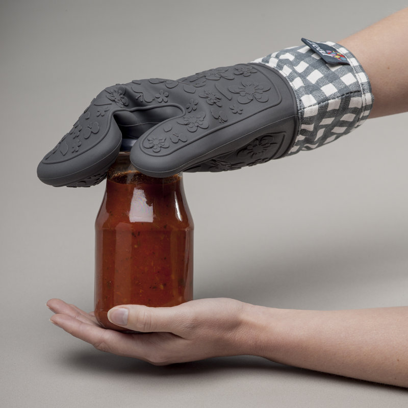 Zeal Oven Mitt, Dark Grey