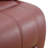 Set Leather Recliner Sofa Set Loveseat Chair Furniture Sofa Set For Living Room/Small Space/Rv/House/Office/Theater Seating (Red Leather, 3 Piece Set)
