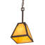 Luminaire suspendu géométrique 1 lumières simple Ernie