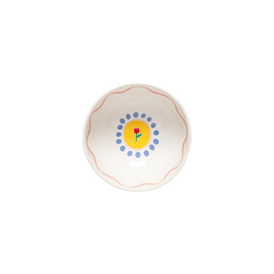 Summer Bliss Handmade Stoneware Cereal Bowl