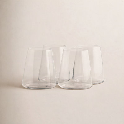 Crystal Stemless Wine Glass