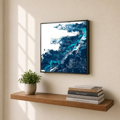 «Blue Blaze» par Ajoya Grace - impression sur toile