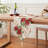 Floral Cotton Blend Christmas Table Runner