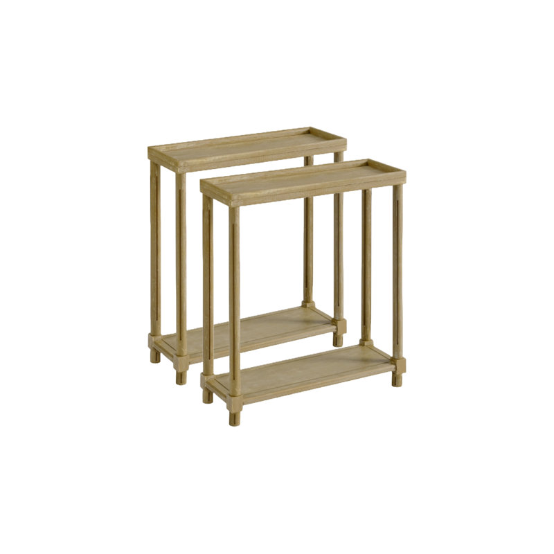 Verrill End Table Set, Brown