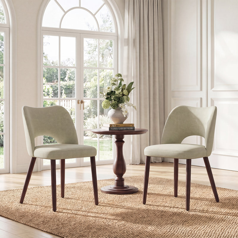 Upholstered Dining Chair, Camel
