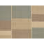 Geometric Area Rug in Brown/Light Blue