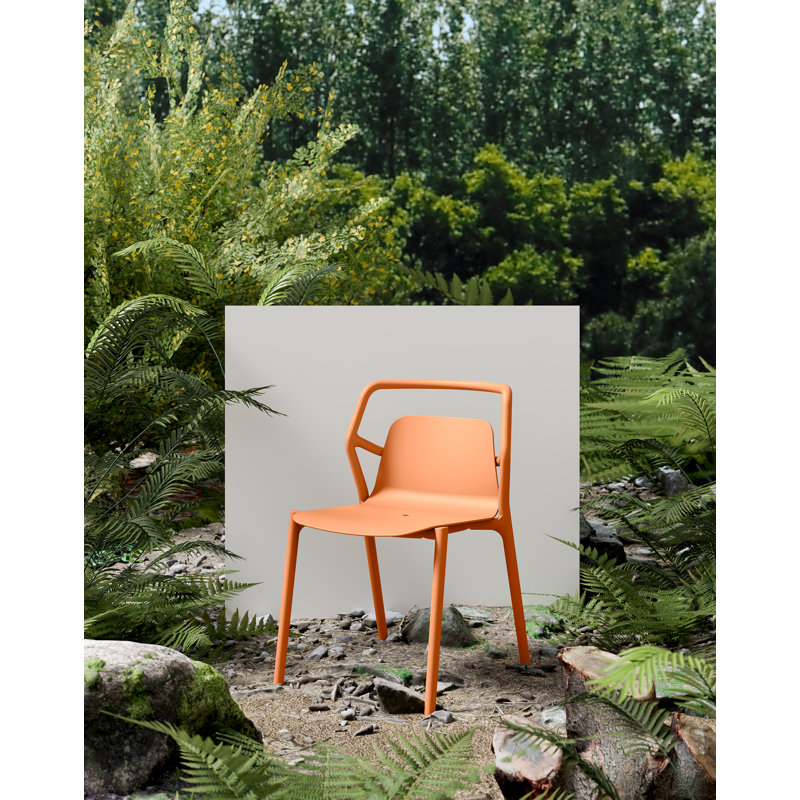 Chaise d'appoint Aspin, Orange