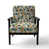 Or / polyester bleu sarcelle