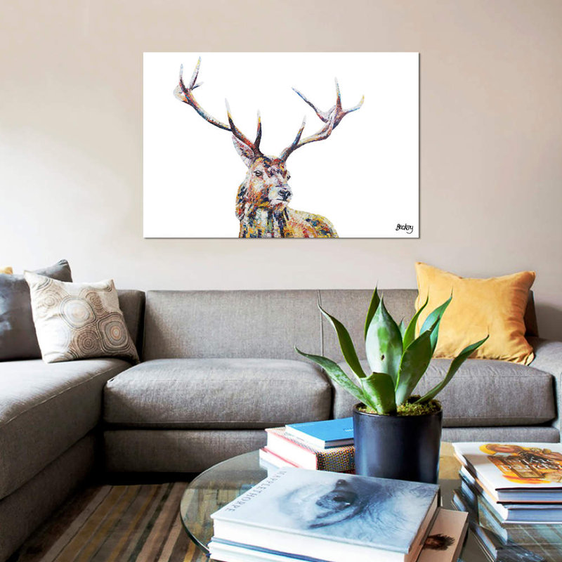 Becksy - Wrapped Canvas Print, 66.04 cm H x 45.72 cm W x 1.91 cm D