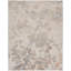 Tapis beige en polyester tissé à la machine-87055215
