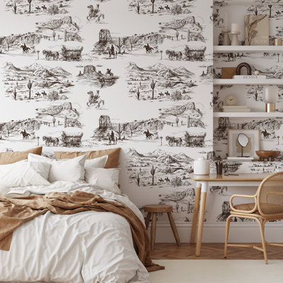 Abadie Western Aesthetic Wallpaper