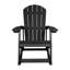 Baltazar Polyresin Wood Indoor/Outdoor Adirondack Rocking Chair-69451638