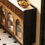 Armoire de rangement multifonctionnelle de style médiéval-1344710200