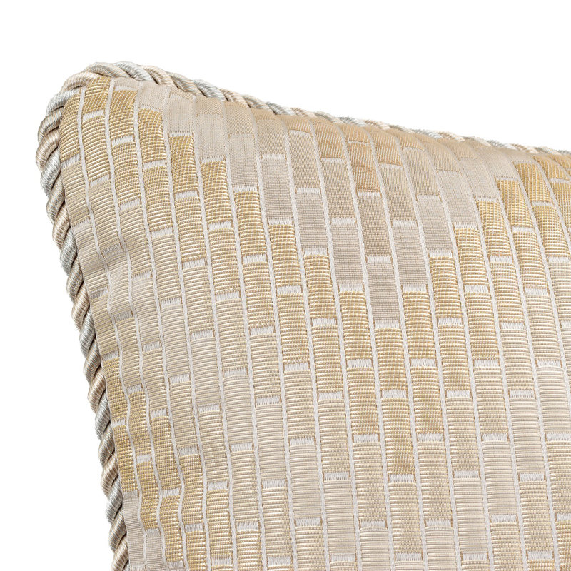 Infinity Duvet Set - Gold, King Duvet + 5 Shams + 4 Throw Pillows